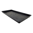 1020 Microgreen Trays | Extra Strength Shallow 1020 Trays | 1 Tray / No Holes / Black