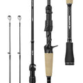 KastKing Spartacus II Plus Twin-Tip Casting Rod | 6'6" / Fast-Medium Heavy-2+ Extra Tip