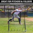 5' x 3' Baseball & Softball Pitching & Fielding Rebounder