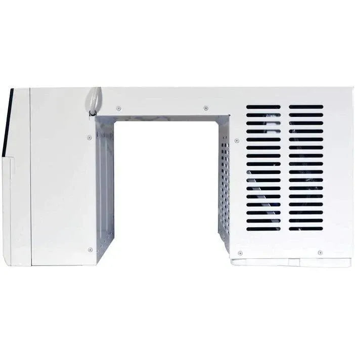 Soleus Air 8,000 BTU Hybrid Saddle Window Air Conditioner with WiFi, White