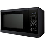 Sharp 1.4 - Cu. Ft. Countertop Microwave Oven in Black