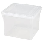 Letter Snap-Lid File Box | 6 Pack