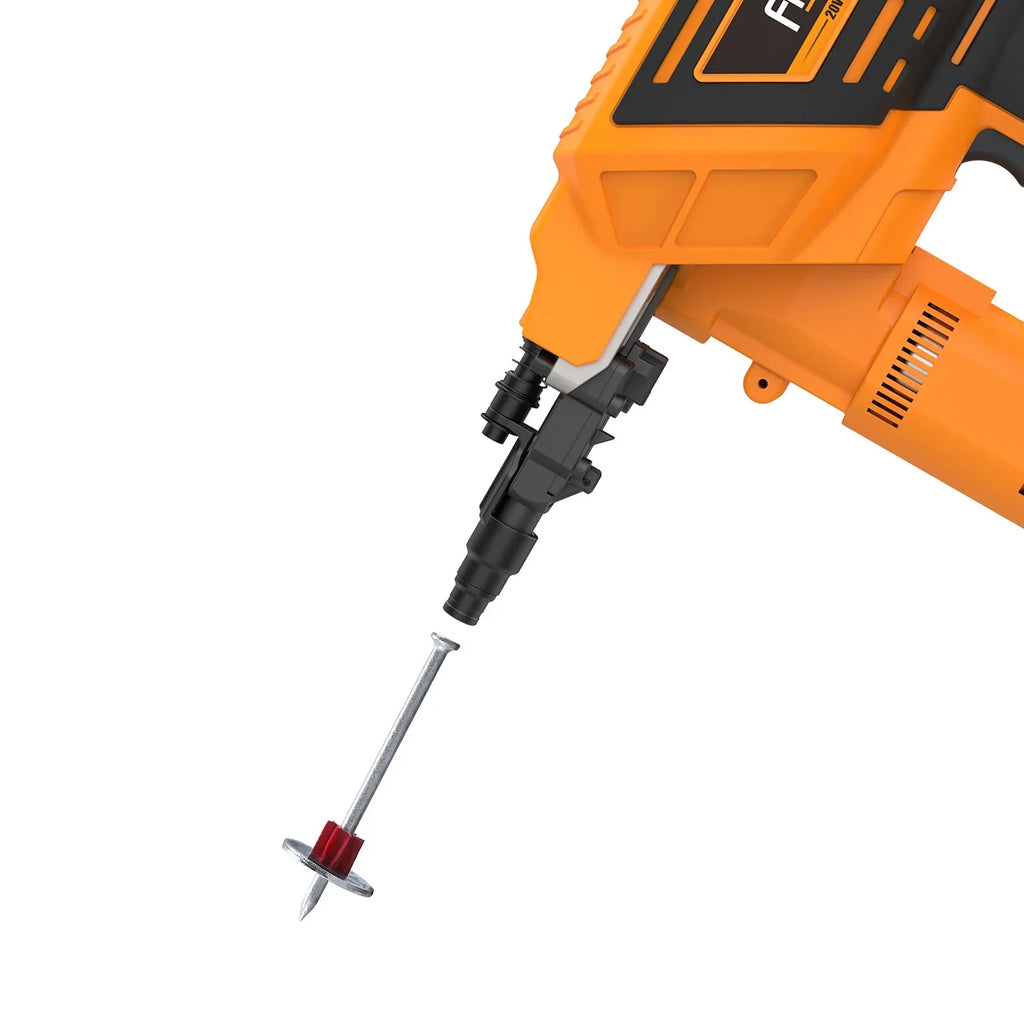 Freeman PE20VTCNPN 20 Volt Cordless and Brushless 3" Single Pin Concrete Nailer (Tool Only) -C 750 Shots per Charge