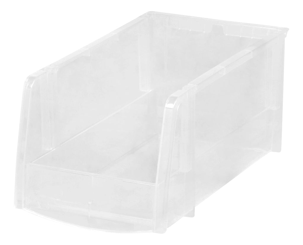 Medium Bin, 8 Pack, Clear