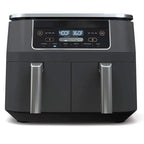 DZ401 Foodi 10 Quart 6-in-1 DualZone XL 2-Basket Air Fryer with 2 Independent Frying Baskets
