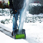 Greenworks 12" 80V Cordless Snow Shovel, Battery Not Included, 2601202