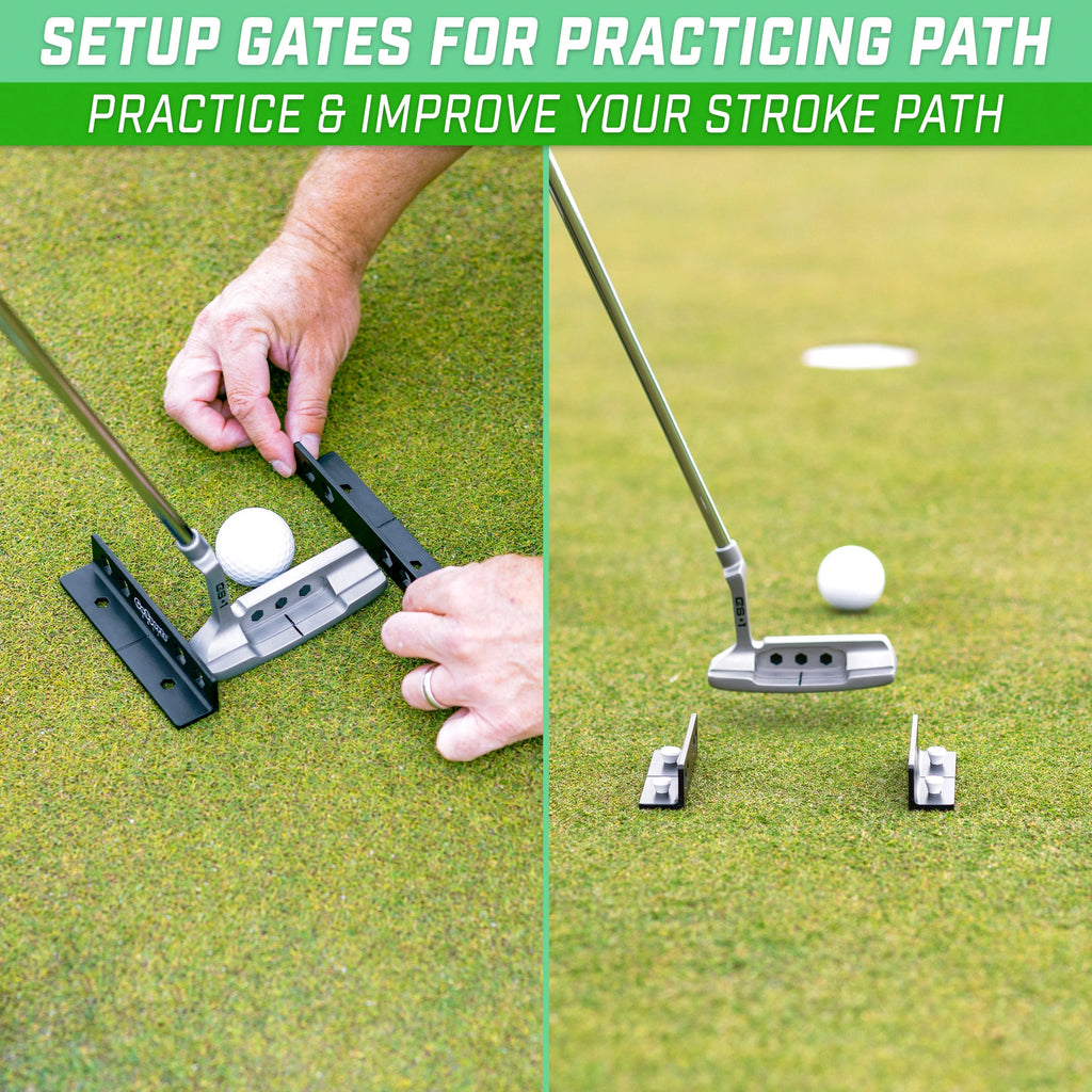 Golf Putting Alignment Stencil