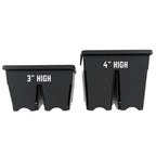 Epic 4-Cell Seed Starting Trays | 4 Trays / 4" Deep