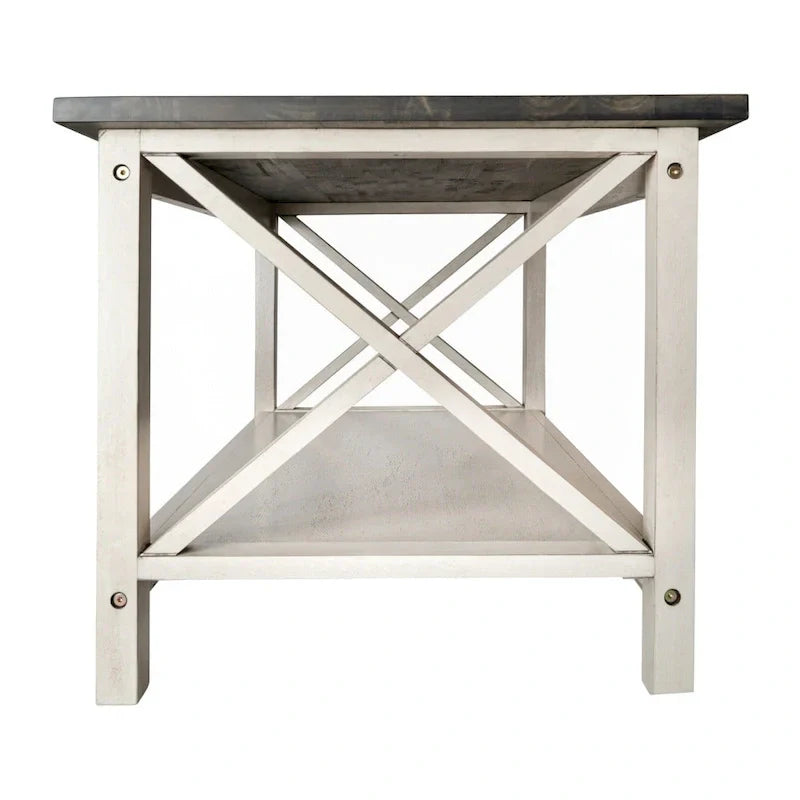 Classic Solid Wood Farmhouse Coffee Table