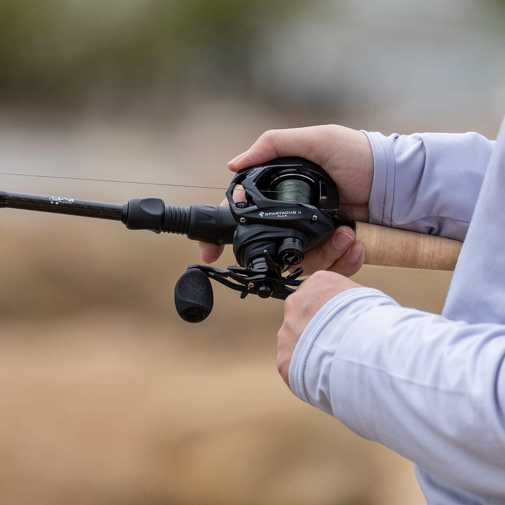 KastKing Spartacus II Plus Twin-Tip Casting Rod | 6'6" / Fast-Medium Heavy-2+ Extra Tip