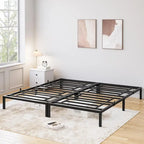 Sturdy Metal Platform Bed Frame - No Box Spring Required