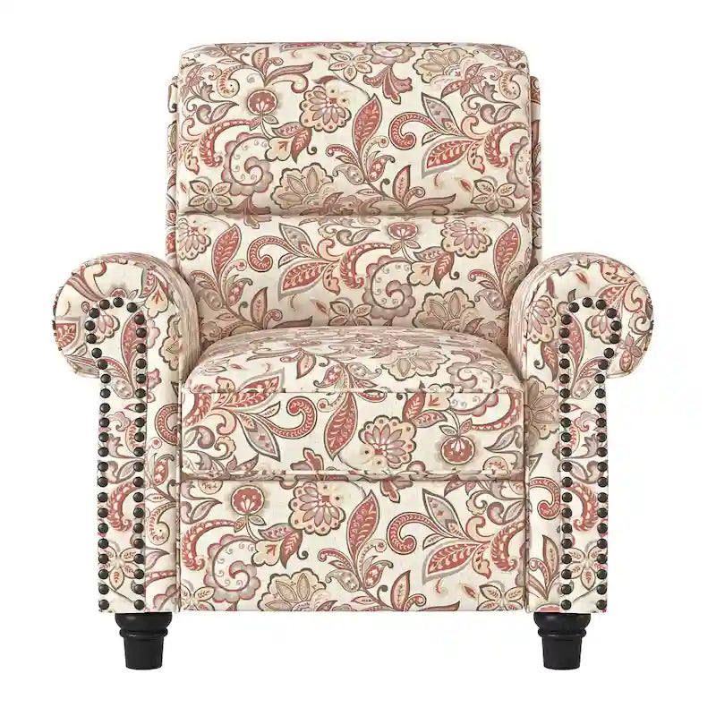 Copper Grove Jessie Paisley Push-Back Recliner Chair