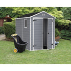 6-Ft. x 7.5-Ft. Plastic Storage Shed
