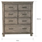 Simply Solid Asquith 6-Piece Solid Wood Bedroom Set