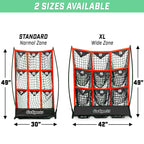 9-Pocket Baseball Pitching Target Net