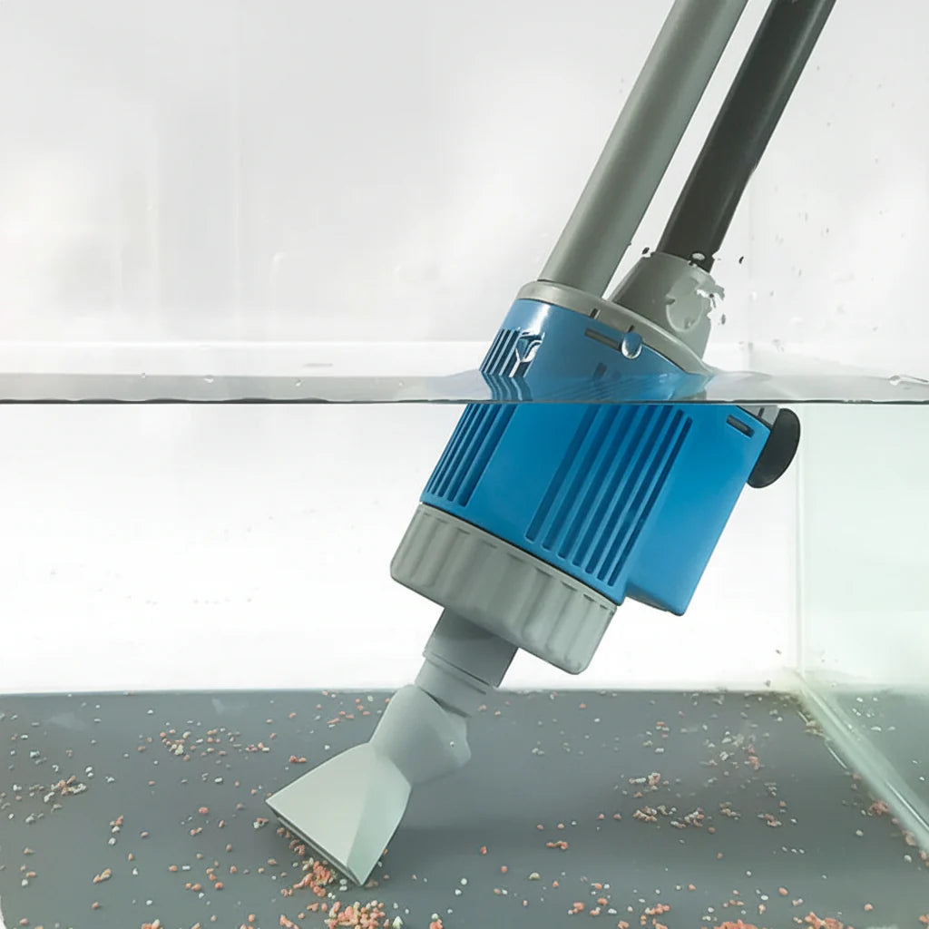 Electric Fish Tank Gravel Cleaner Aquarium Sand Vacuum Water Changer