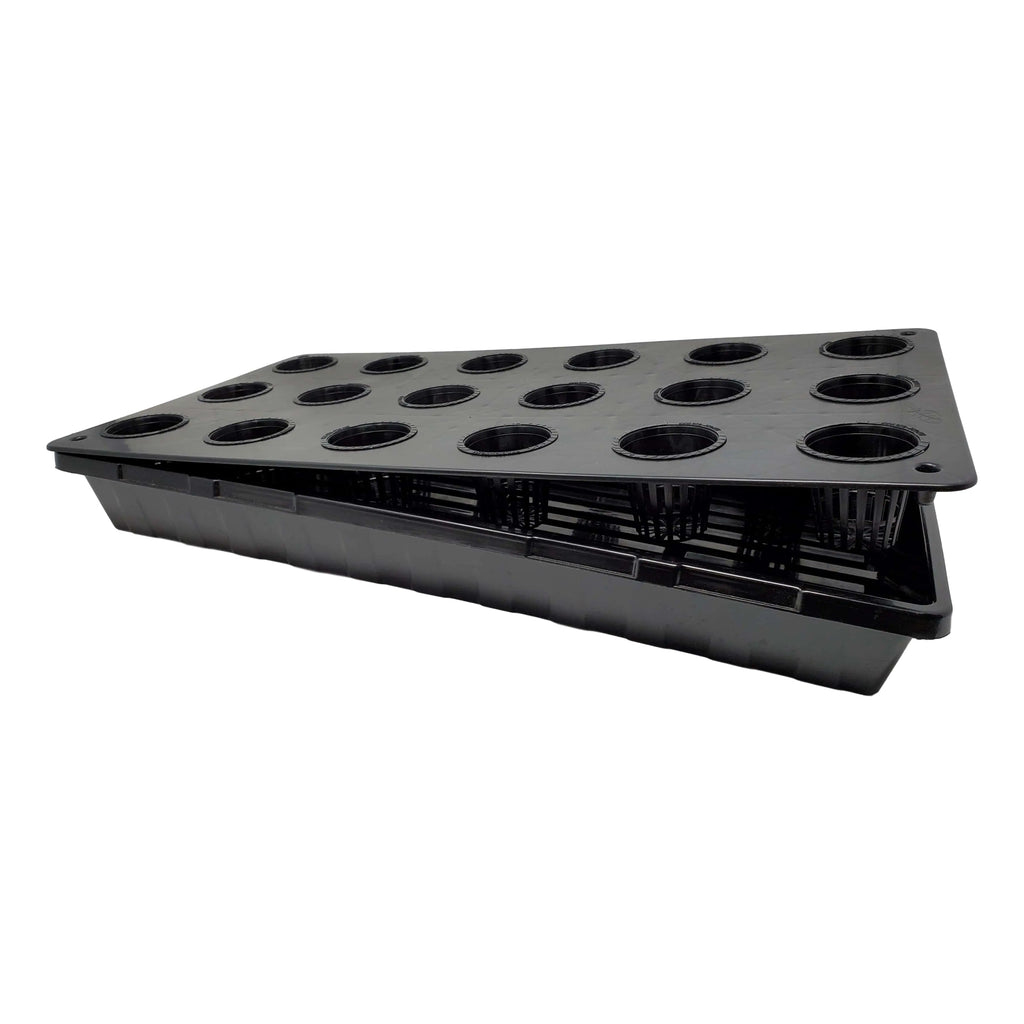 Net Pot Tray - 18 Holes - 10"x20" | 5 Pack