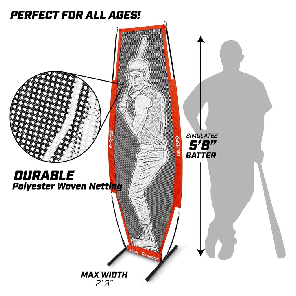 Xtraman Dummy Batter Pitching Training Aid | Baseball