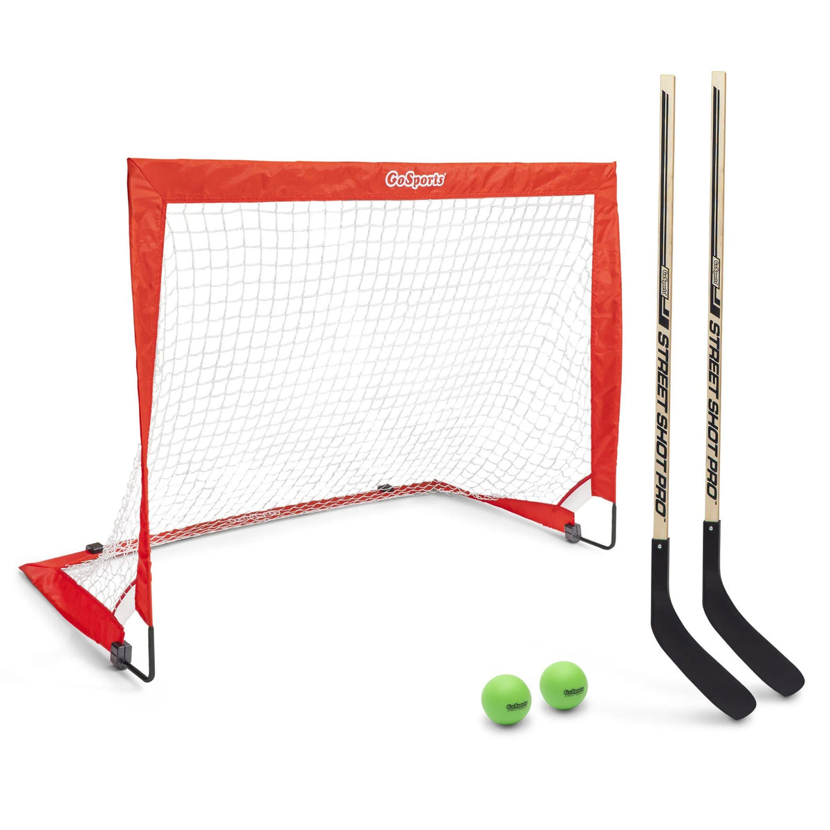 Street Hockey Set with Goal, Sticks & Balls