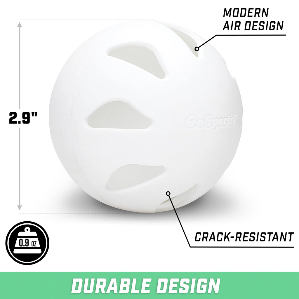 LotBall Air Plastic Baseballs, 6-pk