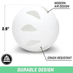 LotBall Air Plastic Baseballs, 6-pk