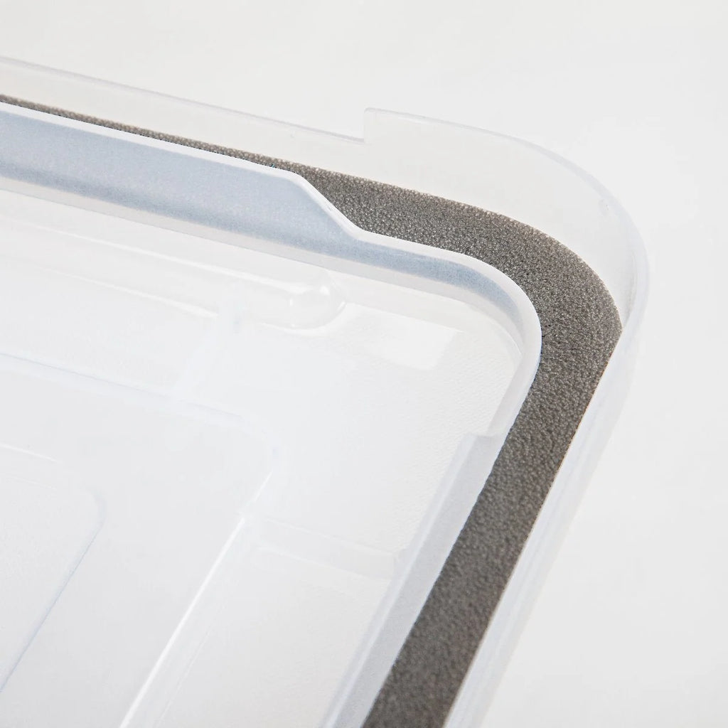 File Box (Letter Legal), WeatherPro - 32 qt. (8 gal.) - Gasket Box | 1 Pack / Clear Swatch