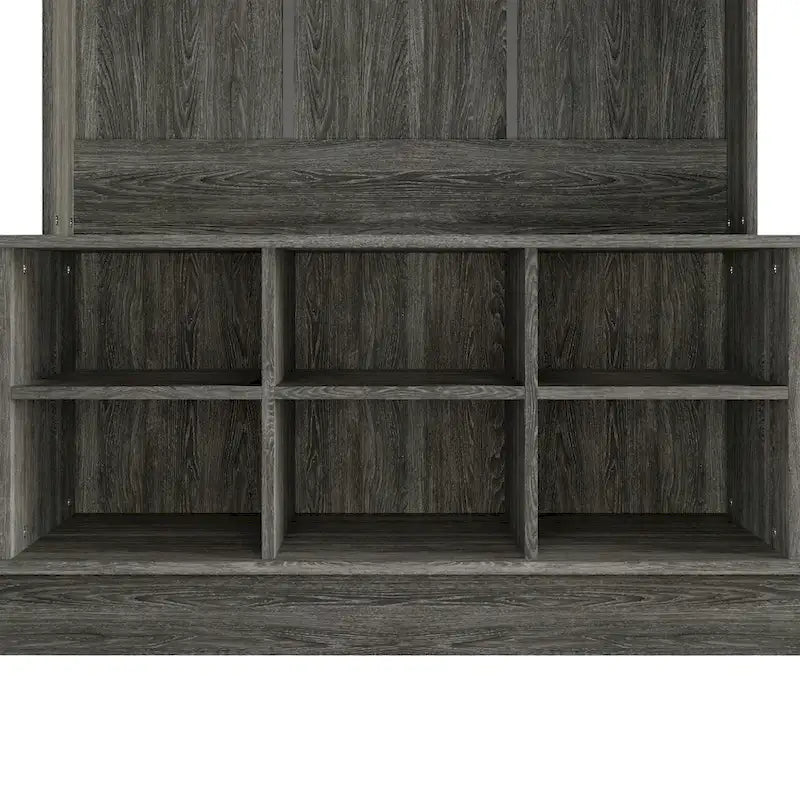 CraftPorch Contemporary Hall Tree with Storage Solutions