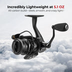 Piscifun Carbon X Spinning Reel Light Spinning Fishing Reel(2000)