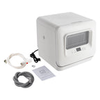 Counter Top Dishwashe, Portable Countertop Dishwashers, Mini Dishwasher 3-in-1 Cups Dishwasher