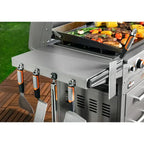 4-Burner 36-Inch Griddle Cooking Station with Hood