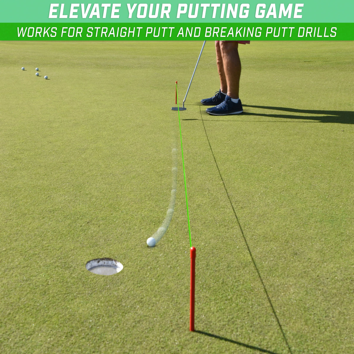 Down the Line Golf Putting String Aid