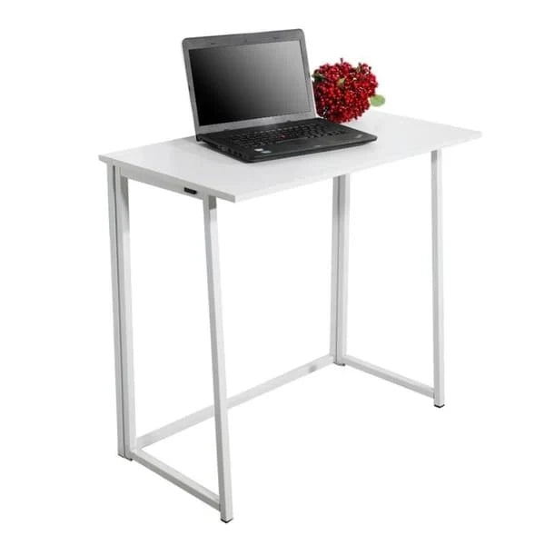 Porch & Den Elliott Folding Writing Desk - Versatile PC Office Table