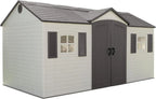 6446 Outdoor Storage Shed, 8 x 15 Foot, Desert Sand