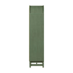 Better Homes & Gardens Juliet Narrow Arch Bookcase, Deep Green and Light Honey