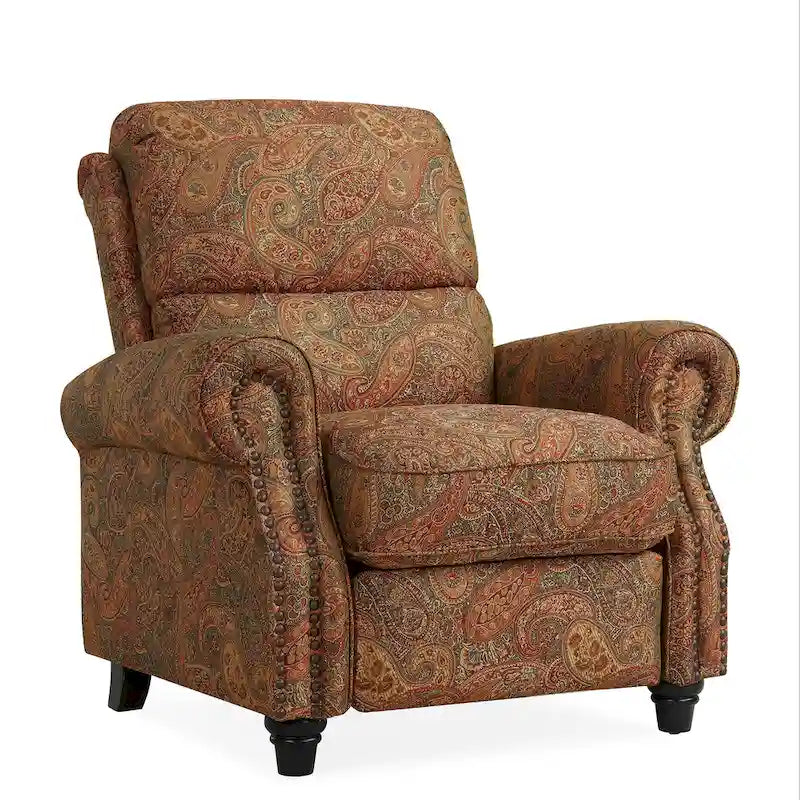 Copper Grove Jessie Paisley Push-Back Recliner Chair