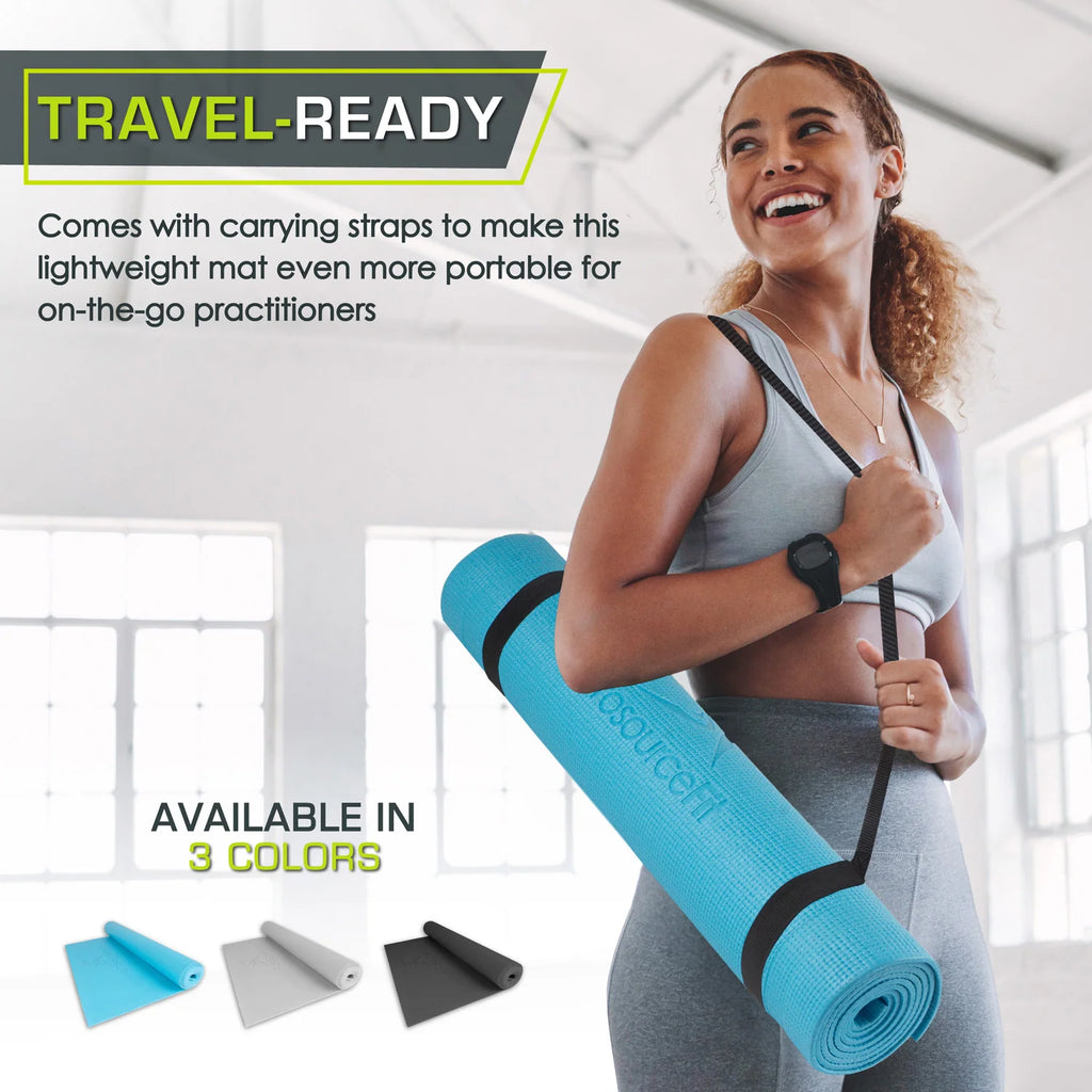Classic Yoga Mat 1/8-in | Aqua