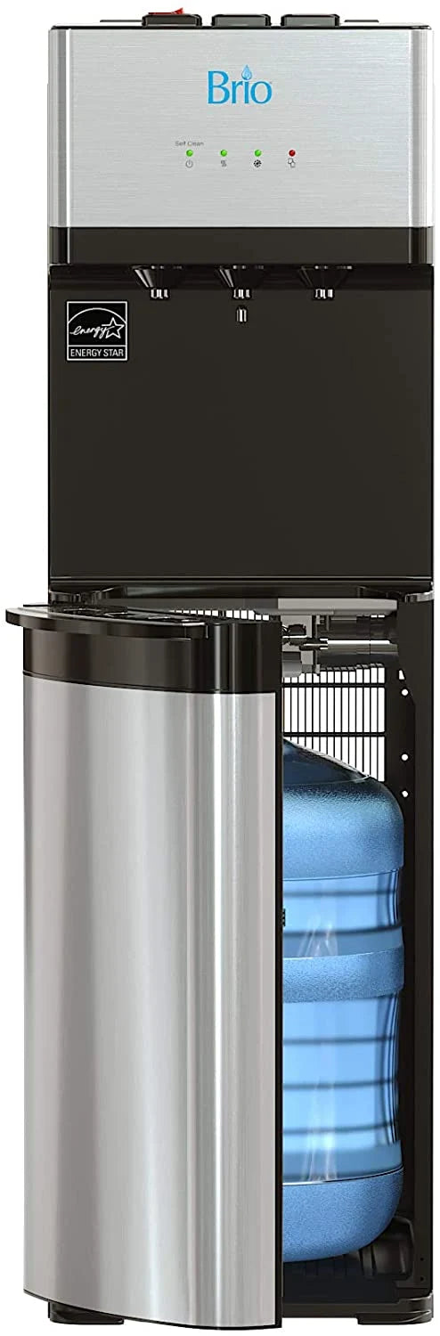 Self Cleaning Bottom Loading Water Cooler Water Dispenser 3 Temperature Settings