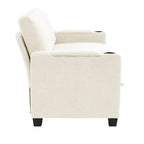 Versatile Chenille Storage Loveseat Sofa