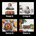 Ninja Crispi 4-in-1 Portable Glass Air Fryer Cooking System