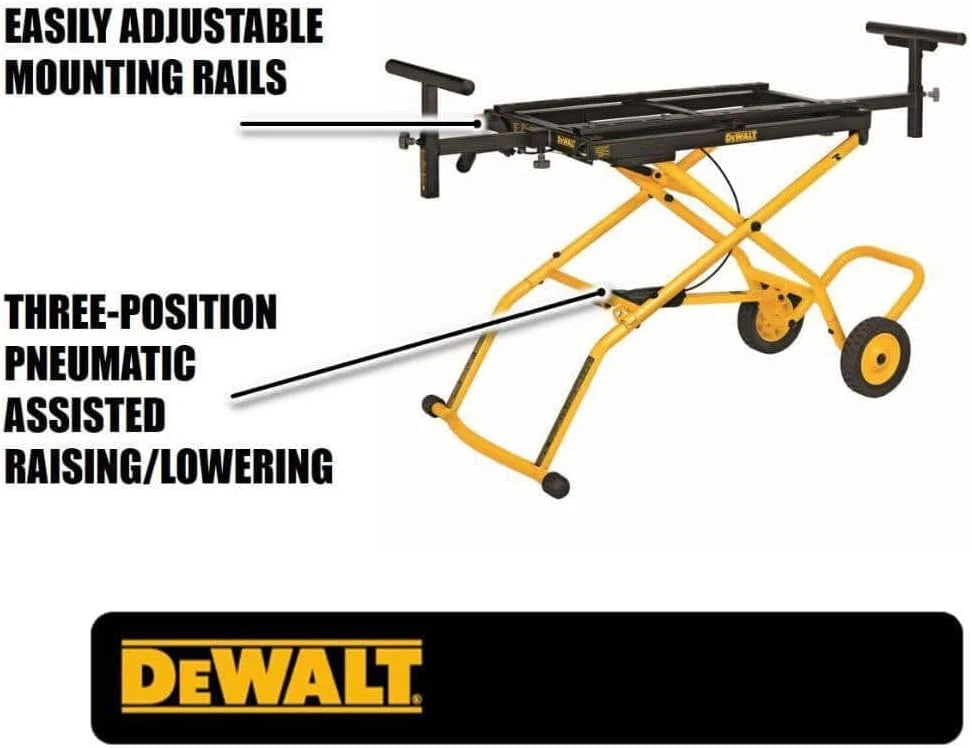 Miter Saw Stand with Wheels – DWX726