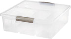 Modular Divided Media Storage Box - Large