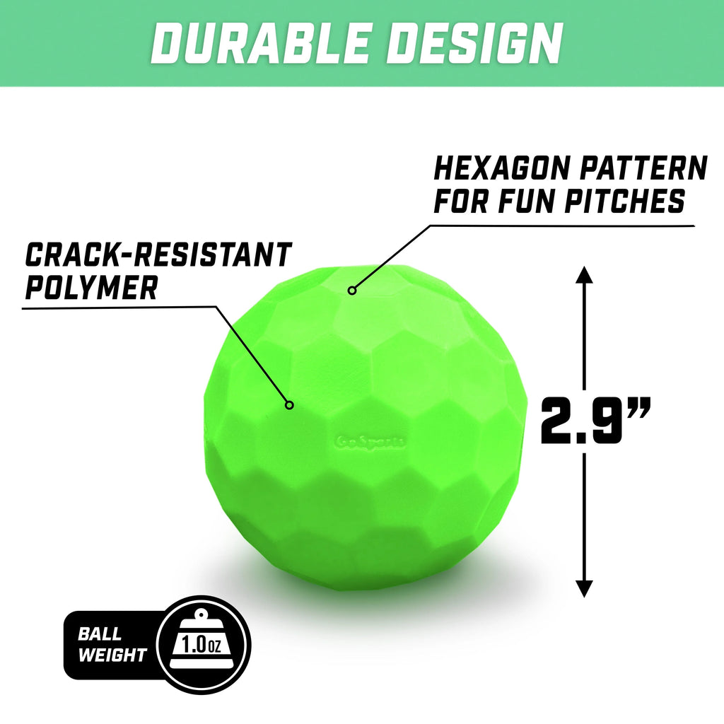 LotBall Plastic Baseballs, 6-pk