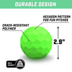 LotBall Plastic Baseballs, 6-pk
