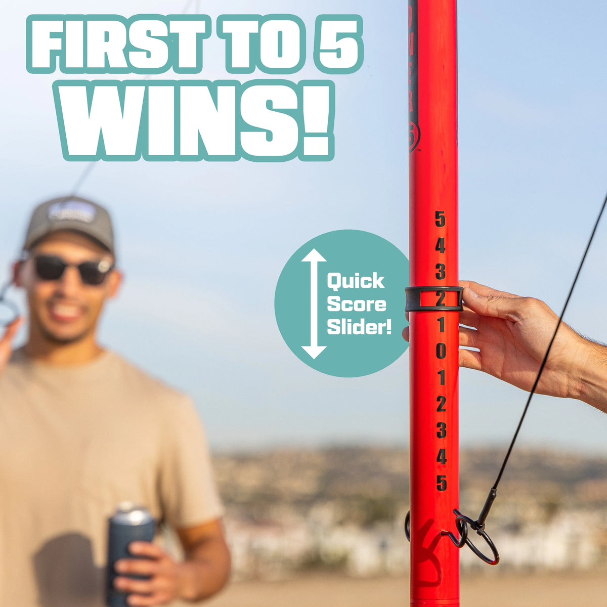 Tower 5 Giant Ring Swing Versus Game