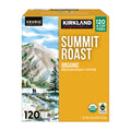 Kirkland Signature Coffee Organic Summit Roast K - Cup Pod, 120 - Count