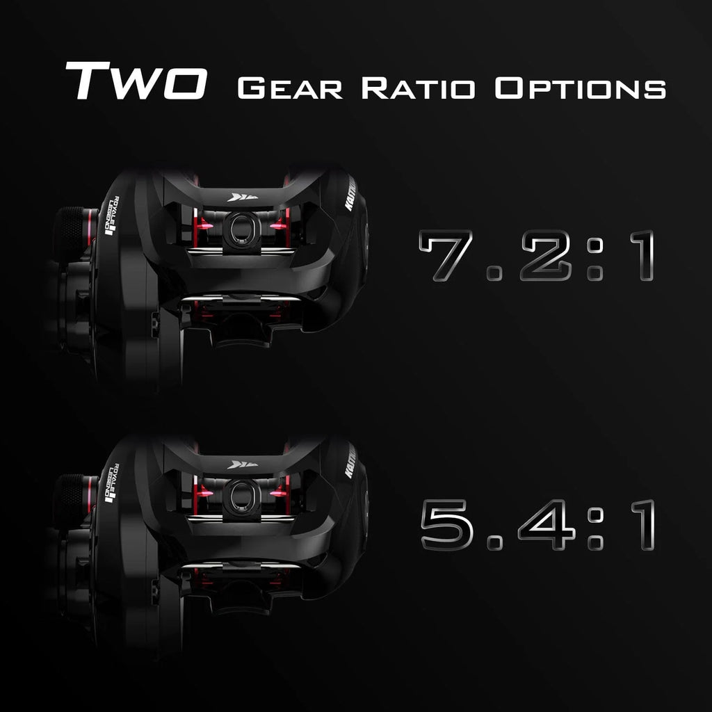 KastKing Royale Legend II Baitcasting Reel | 7.2:1 / Left Handed / Standard Spool