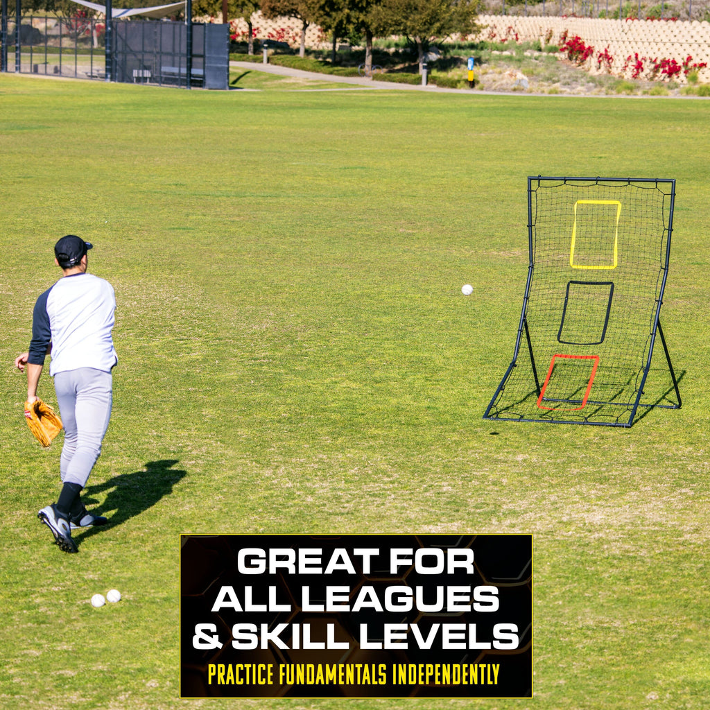 6' x 4' Baseball & Softball Pitching Rebounder Net