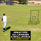 6' x 4' Baseball & Softball Pitching Rebounder Net