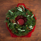 Holiday 24-inch Wreath Storage Box | 1 Pack