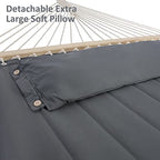 SUNCREAT 2 Person Hammock with Stand. 450 lbs Capacity